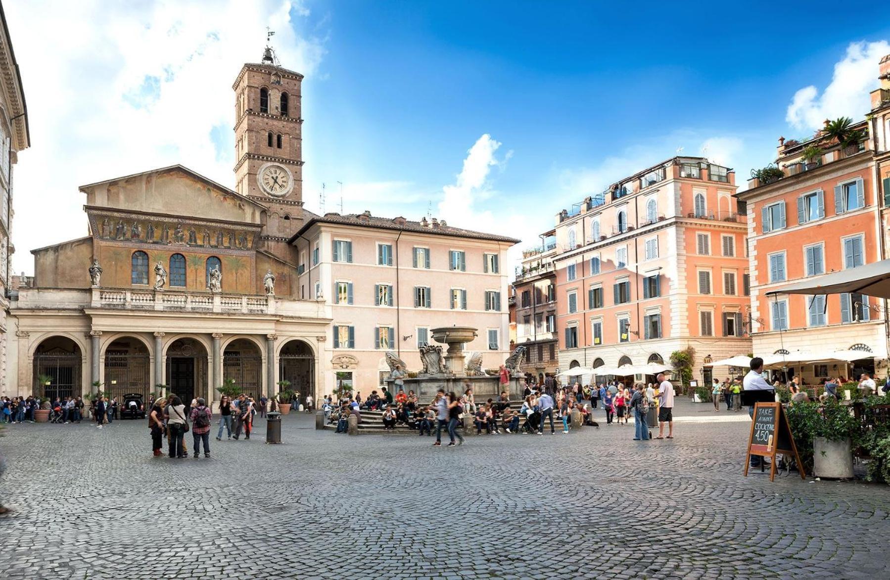 Guest House O Affittacamere La Civetta Di Trastevere B Roma Exterior foto